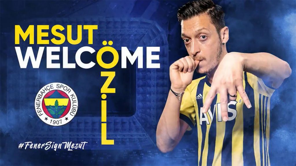 MESUT ÖZİL RESMEN FENERBAHÇE’DE