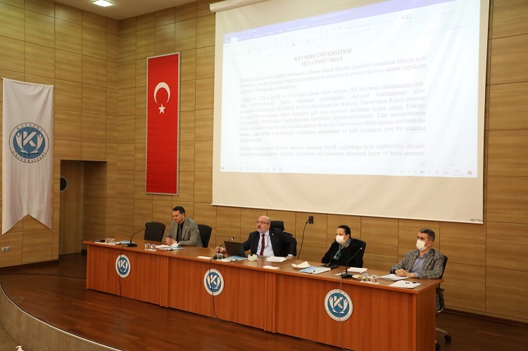 Kayseri Üniversitesi Senatosu: “Boğaziçi Üniversitesi’ndeki eylemleri ibretle takip ediyoruz”