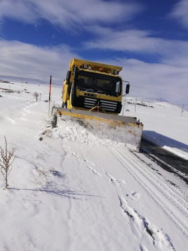 94 mahalle yolu ulaşıma açıldı