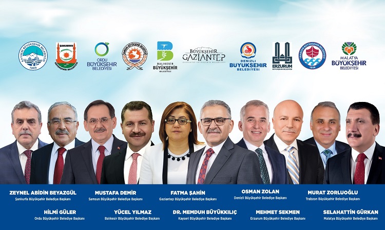 9 BÜYÜKŞEHİR BAŞKANI KAYSERİ’DE AĞIRLANACAK