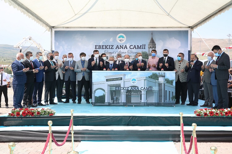 BÜNYAN CEZAEVİ YERLEŞKESİ’NE YAPILACAK CAMİNİN TEMELİ ATILDI