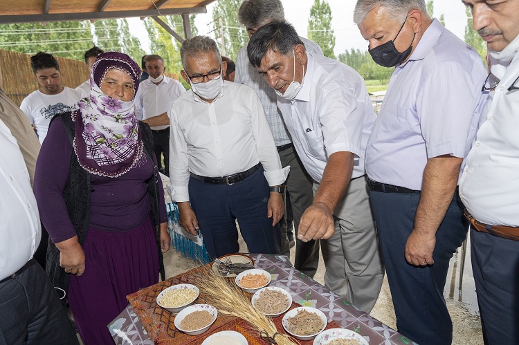 BAŞKAN BÜYÜKKILIÇ, ‘GACER’İ ATA TOPRAĞINDA İNCELEDİ