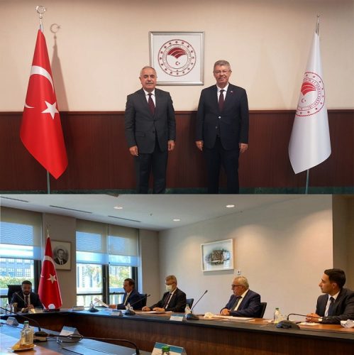 BAŞKAN AKAY, ANKARA’DA GÖRÜŞMELERDE BULUNDU