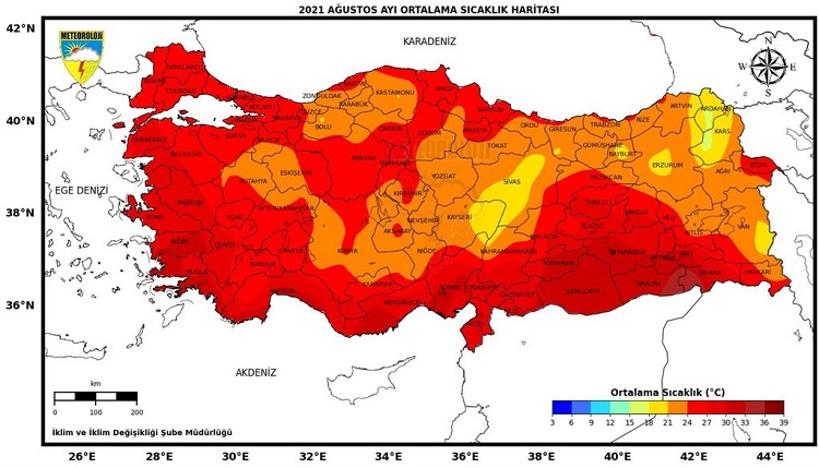 SON 50 YILIN EN SICAK AĞUSTOS AYLARINDAN BİRİ YAŞANIYOR