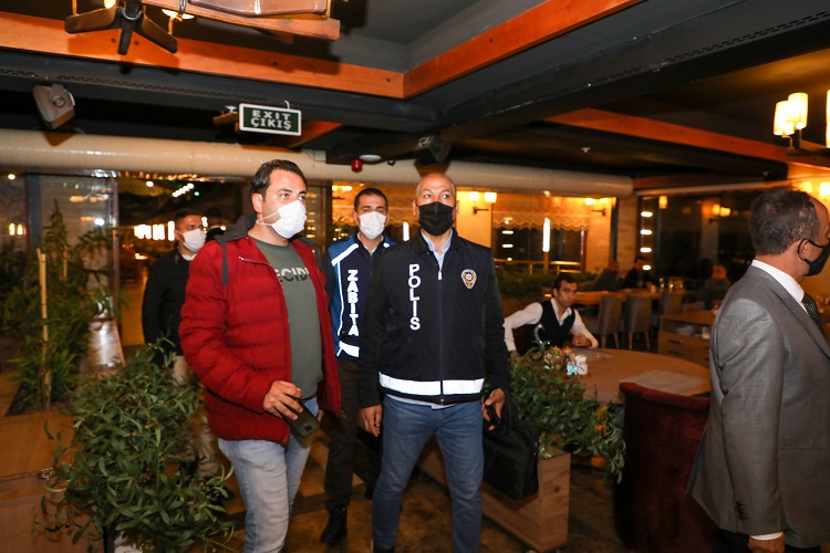 TALAS’TA İŞ YERLERİNE SİGARA DENETİMİ