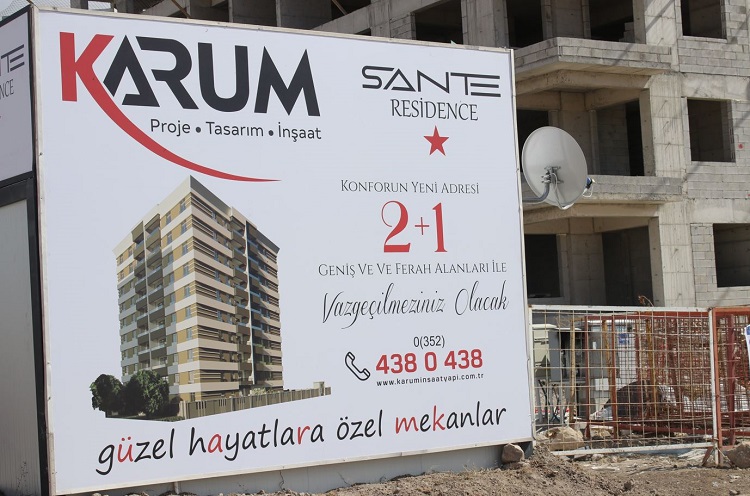 KARUM SANTE’NİN TEMELİ ATILDI