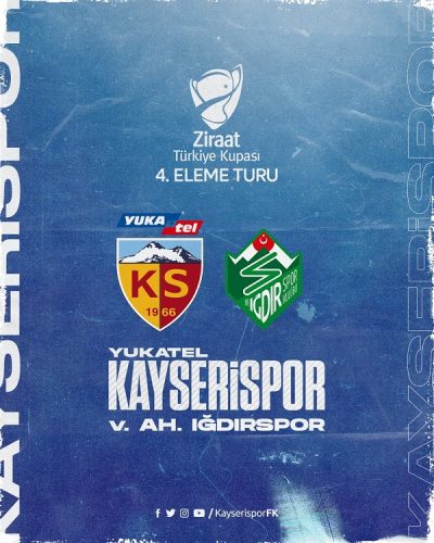 Ziraat Kupasında Kayserispor’un Rakibi Belli Oldu