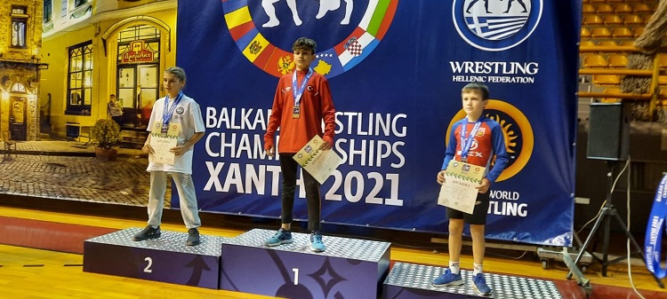 Milli Sporcu Abdulsamet, Balkan Şampiyonu Oldu