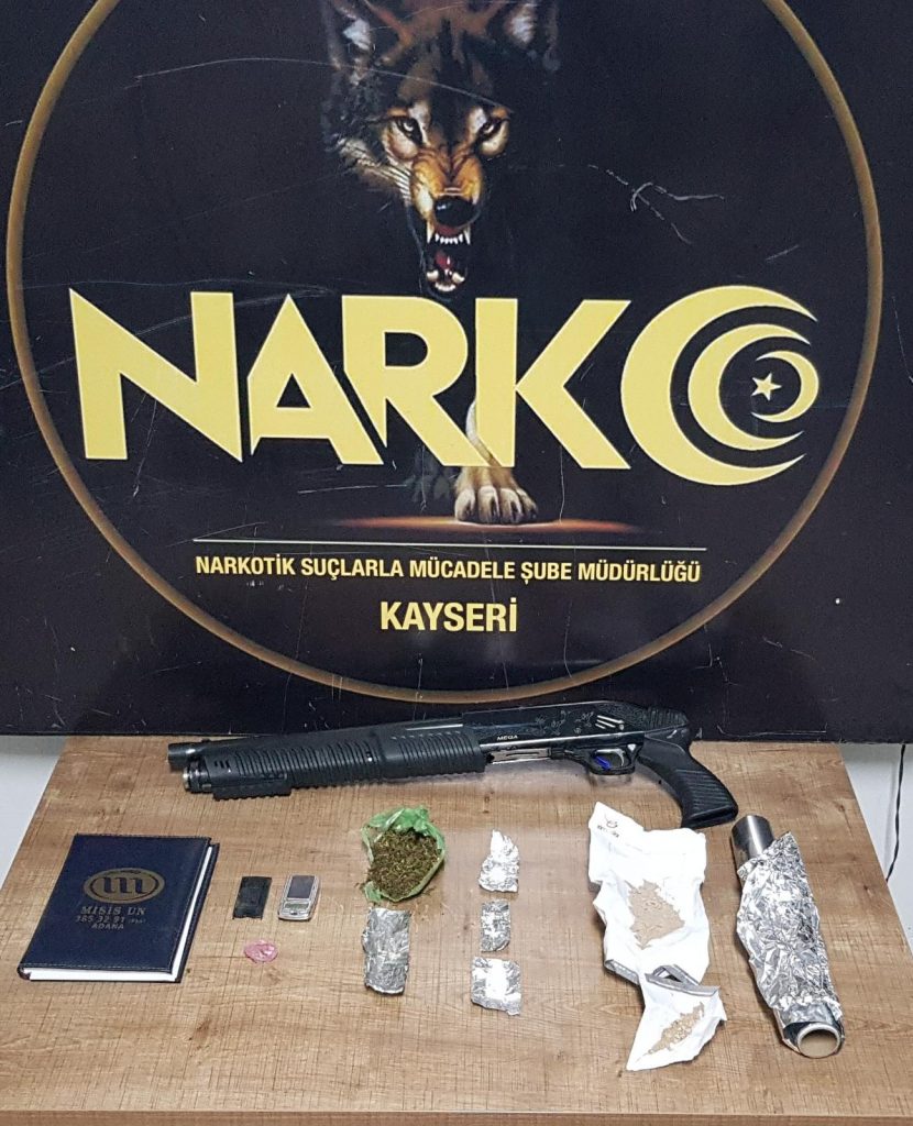 Kayseri’de Uyuşturucu Operasyonu: 3 Gözaltı