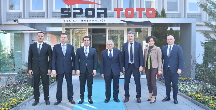 BAŞKAN BÜYÜKKILIÇ ANKARA’DA SPOR-TOTO İLE  PROTOKOL İMZALADI