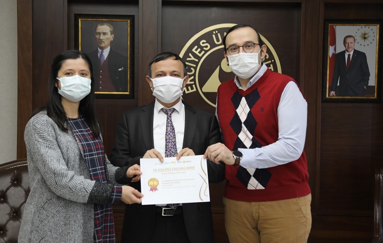 ERÜ Öğretim Elemanları Kral Abdullah Bilim ve Teknoloji Üniversitesi Tarafından Birinciliğe Layık Görüldü