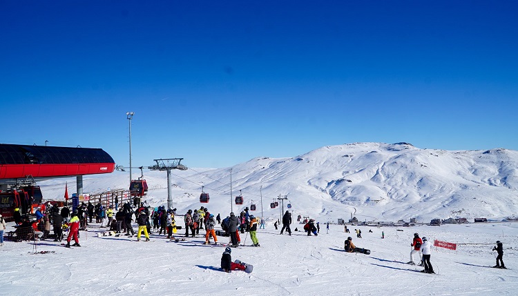 Erciyes’te sömestr yoğunluğu