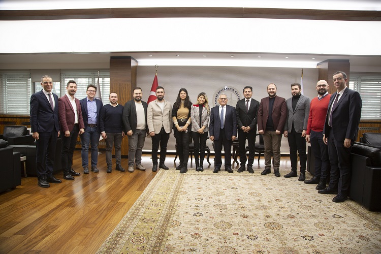 MİMARLAR ODASI YÖNETİMİNDEN BAŞKAN BÜYÜKKILIÇ’A ZİYARET