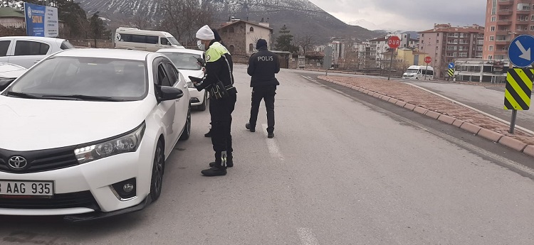 Kayseri’de kiralık araçlara denetim