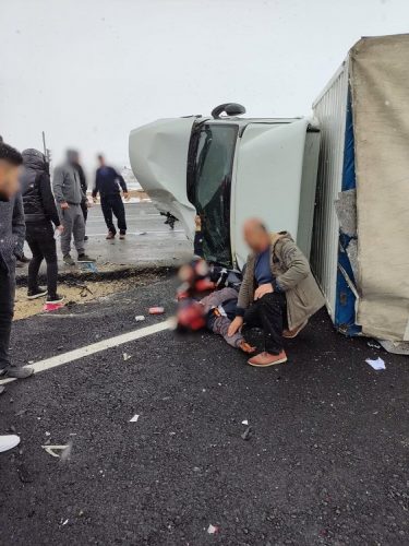 Kayseri-Kırşehir Karayolunda feci kaza: 1 ölü 2 yaralı
