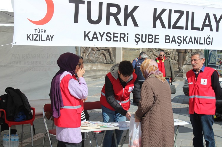 Deprem Haftasında kan bağışının önemi anlatıldı