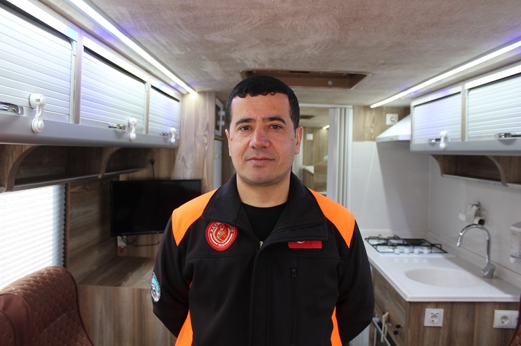 Türkiye’nin ilk ve tek mobil itfaiye istasyonu Kayseri’de kuruldu