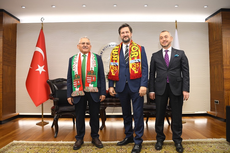 Macaristan Büyükelçisi Matis Kayseri’de