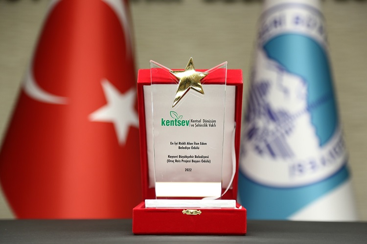 Kayseri’ye “En iyi risk alan ilan edilen belediye” ödülü