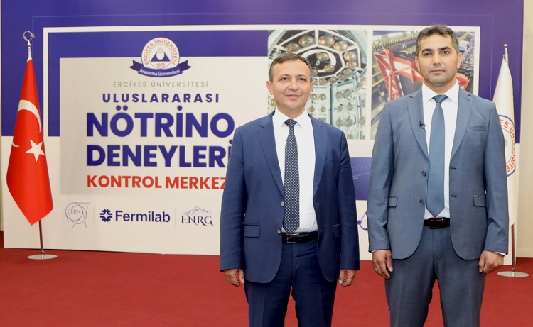 Uluslararası Nötrino Deneylerinin Kontrol Merkezi ERÜ’de Kuruluyor