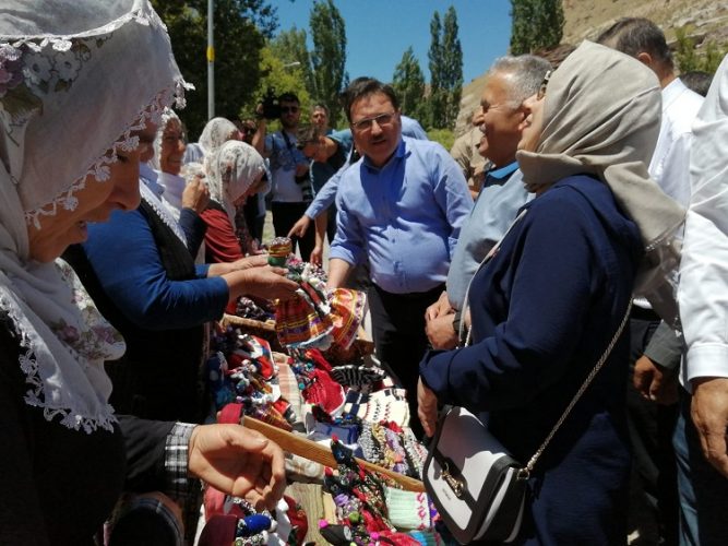 Vali Çiçek ve Başkan Büyükkılıç Soğanlı Ören Yeri’ni ziyaret etti