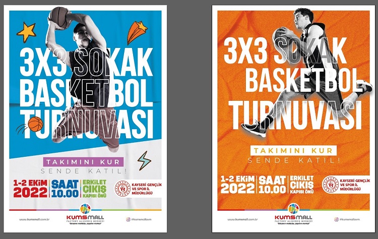 Hafta sonu 3×3 Basketbol Turnuvası yapılacak