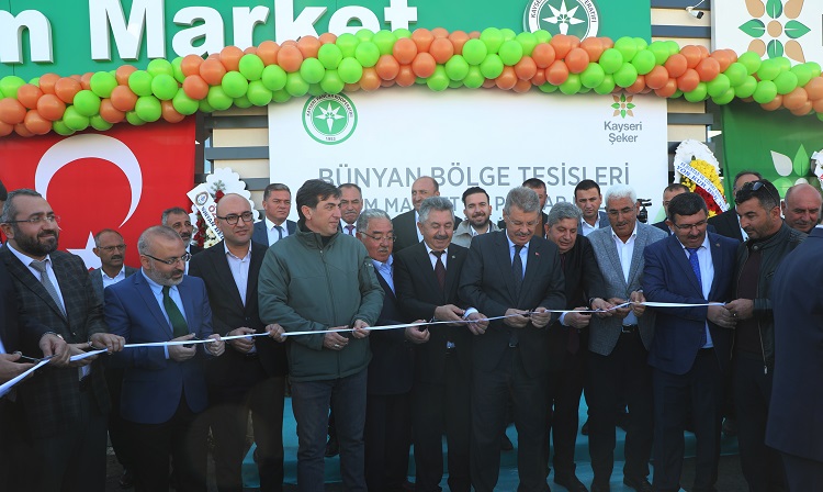 KAYSERİ ŞEKER’DEN, BÜNYAN’DA ÇİFTE AÇILIŞ