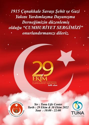 1915 ÇANAKKALE DERNEĞİ’NDEN “CUMHURİYET SERGİSİ “