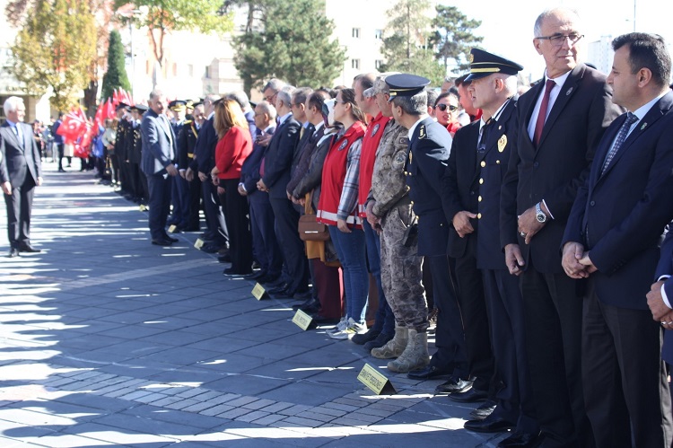 29 Ekim Cumhuriyet Bayramı vesilesiyle tören düzenlendi