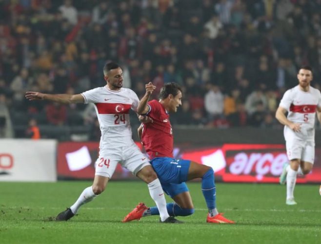 Kayserisporlu Onur Bulut, Çekya maçında ilk kez milli formayı giydi