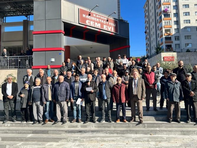 HACI BEKTAŞ VELİ VAKFI : EŞİT YURTTAŞLIK İSTİYORUZ