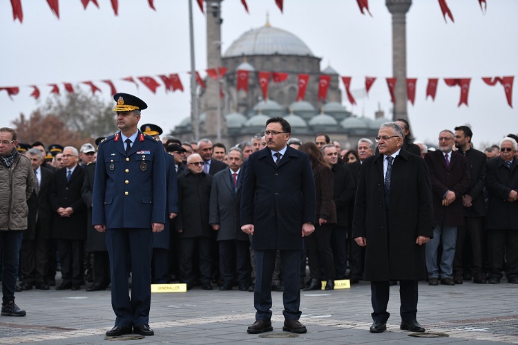 Atatürk’ün Kayseri’ye gelişinin 103’üncü yıl dönümü kutlandı
