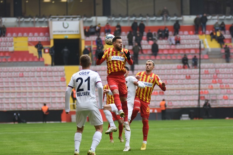 Kayserispor Türkiye Kupasında son 16 turuna yükseldi