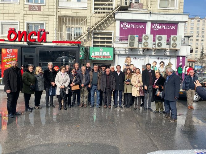 CHP’DE  “MUHALİFLER” ESNAF ZİYARETİ YAPTI