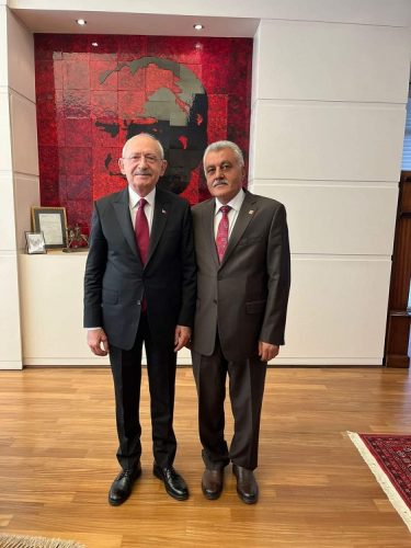 “TABANIN KABUL ETMEDİĞİ” CHP İL BAŞKANI GENEL MERKEZDE