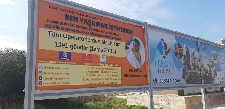 Alanya Belediyesi’nden SMA’lı Melih Eymen’e destek