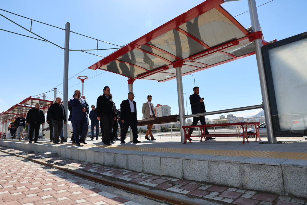 Talas Mevlana ile Cumhuriyet Meydanı Tramvay Hattı 1 Mayıs’ta test sürüşüne başlıyor