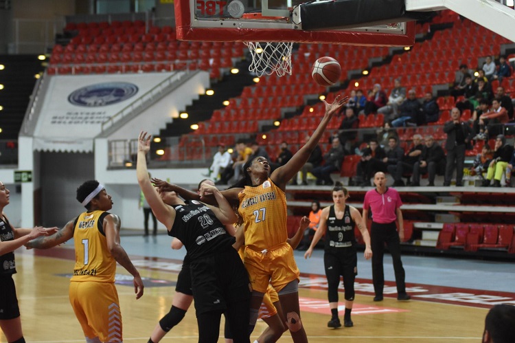 Kayseri Basketbol – Nesibe Aydın: 70 – 79