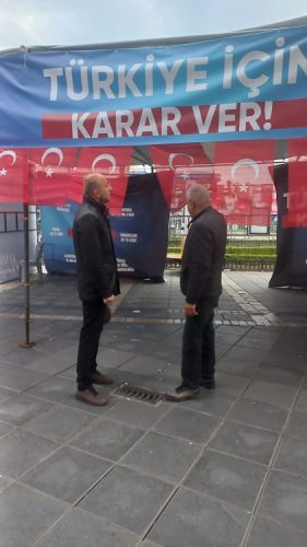 CHP’NİN SEÇİM ÇADIRINA SALDIRI KINANDI
