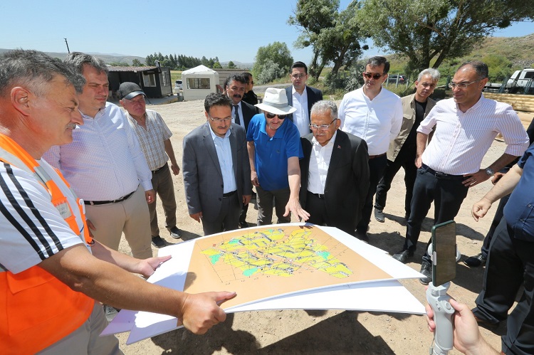 Vali Çiçek İle Başkan Büyükkılıç’tan Kültepe’yi dünyaya tanıtacak projelere inceleme