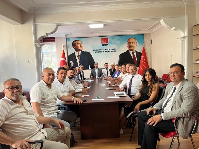 CHP KAYSERİ İL YÖNETİMİ BELLİ OLDU