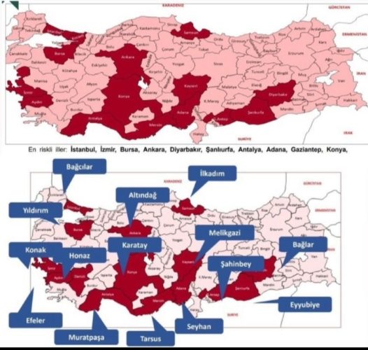 Uyuşturucu risk analizine göre Melikgazi en riskli ilçe