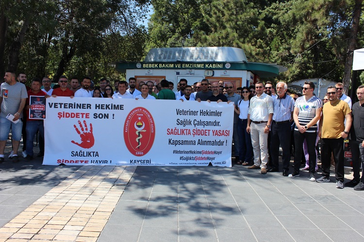 Veteriner hekimler, 1 gün iş bıraktı
