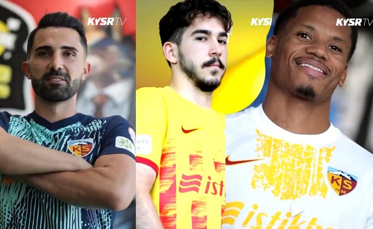 Kayserispor yeni transferlerini duyurdu