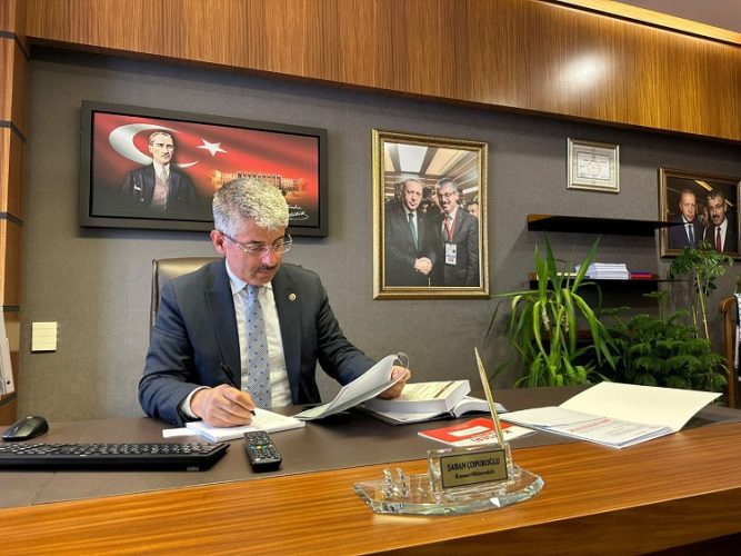 Milletvekili Çopuroğlu, ‘Bireysel silahlanmanın’ önlenmesi için meclise önerge verecek