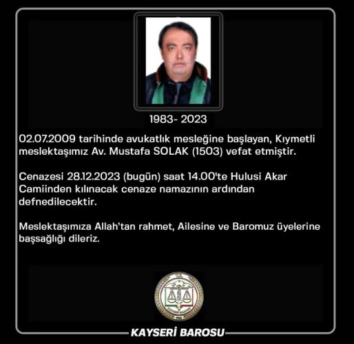 Genç avukat kalbine yenik düştü