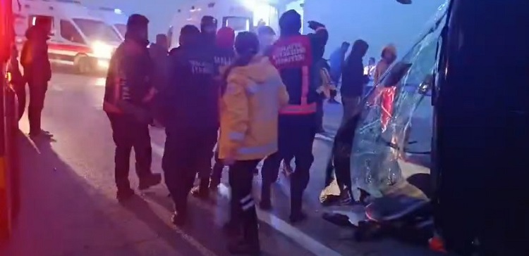 Kayseri-Malatya karayolunda kaza: 4 ölü 36 yaralı