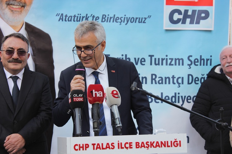 CHP Talas Belediye Başkan Adayı Halil İbrahim Yıldırım: “Talas halkının mağduriyetini giderecek projelerle geliyoruz”