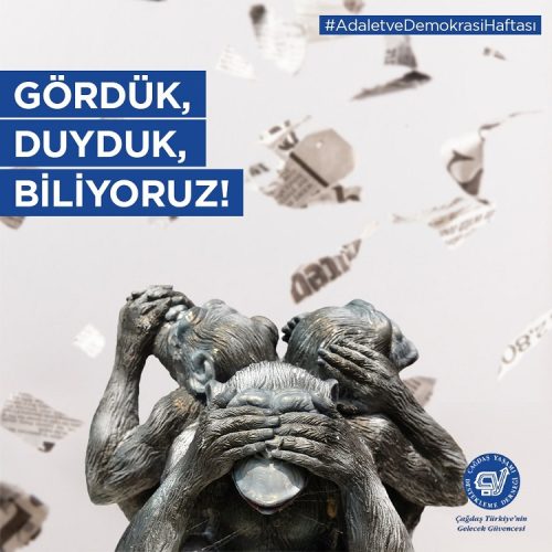 ÇYD :GÖRDÜK, DUYDUK, BİLİYORUZ