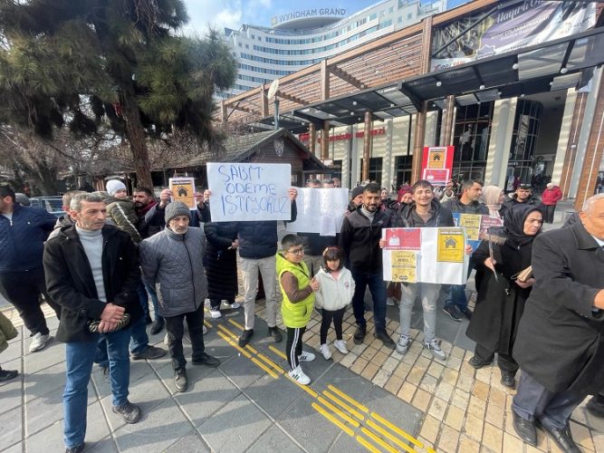 TOKİ mağdurları anlaşma sırasındaki haklarını istiyor